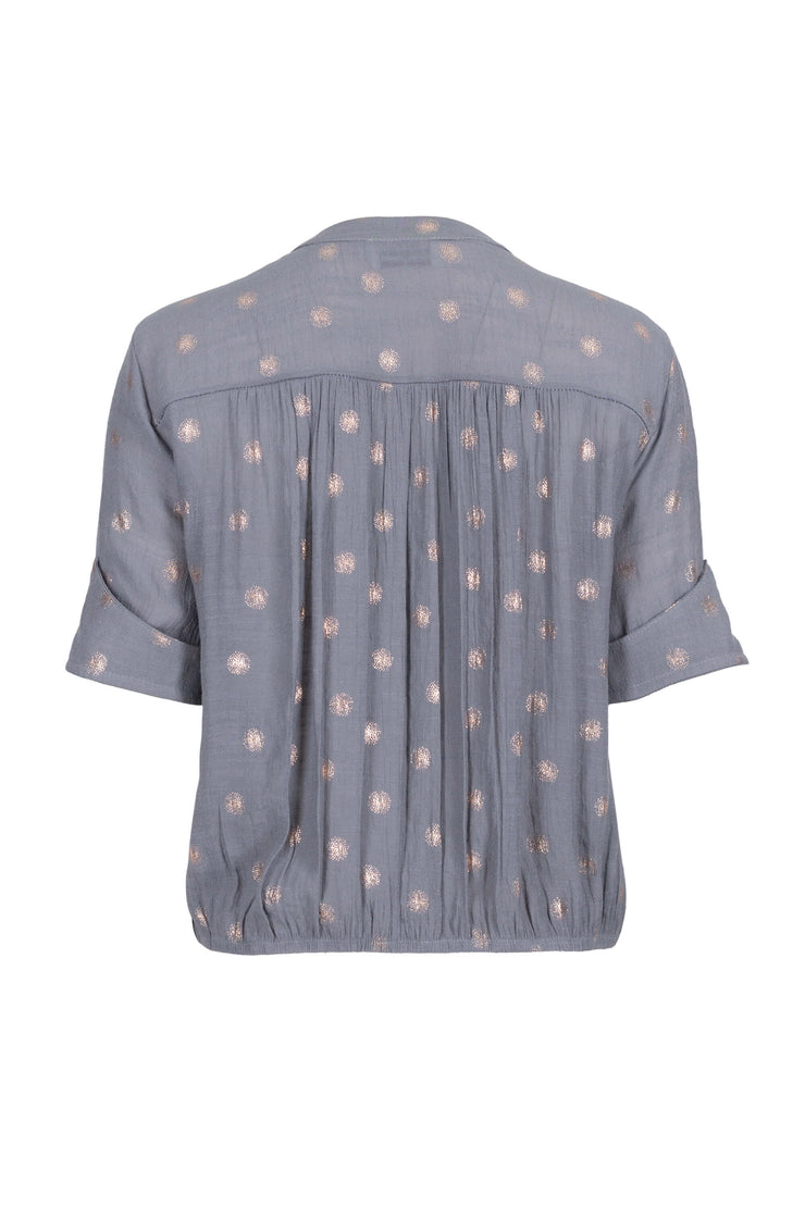 Blusa - 554021 - GRI - Reina Diaz