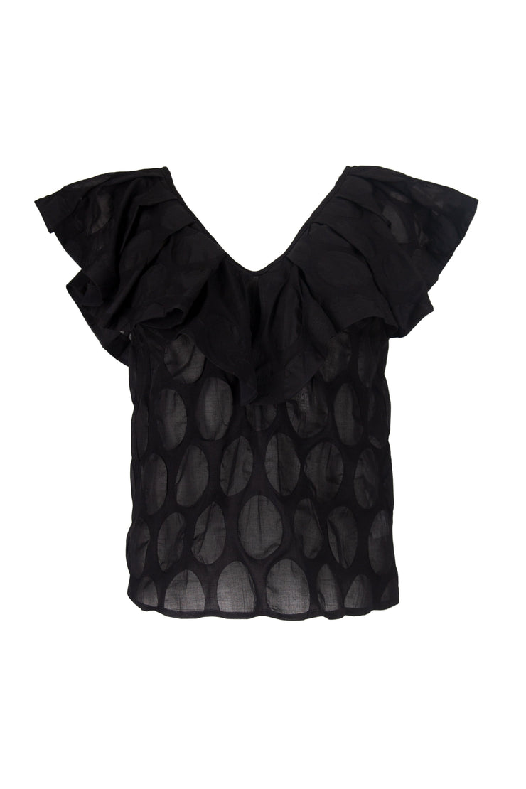 Blusa - 752365 - NEG - Reina Diaz