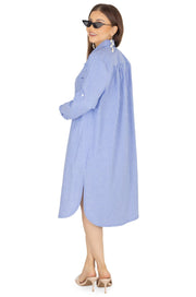 Blusa - 752393 - AZU - Reina Diaz