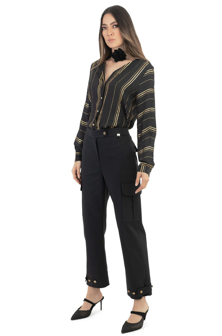 Blusa - 752431 - NEG - Reina Diaz