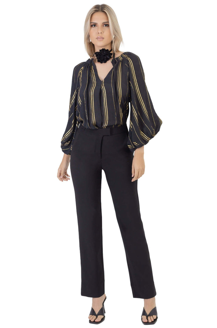 Blusa - 752434 - NEG - Reina Diaz