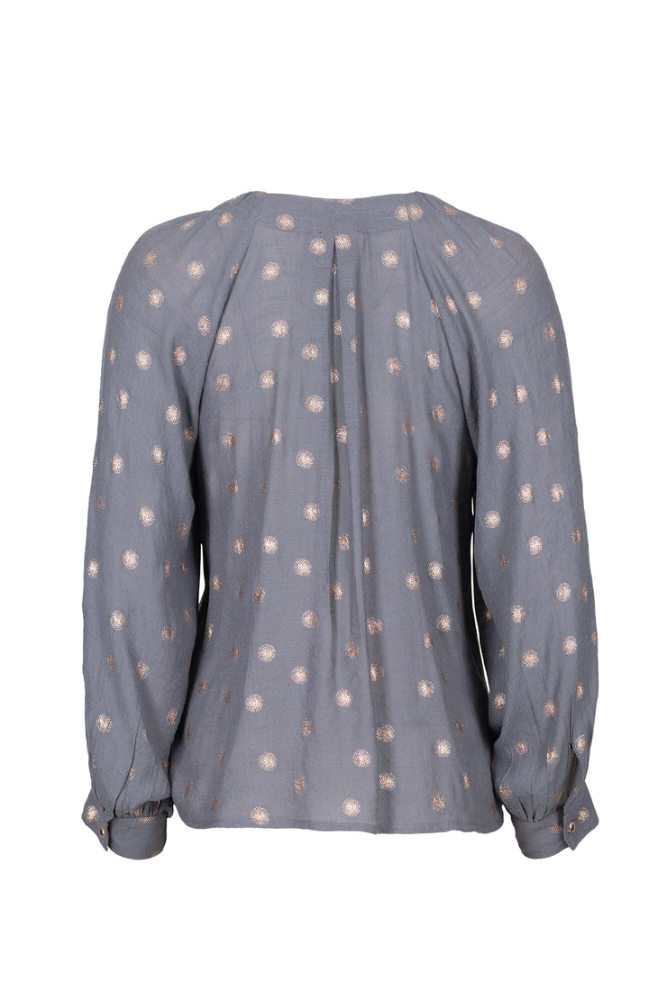 Blusa - 752435 - GRI - Reina Diaz