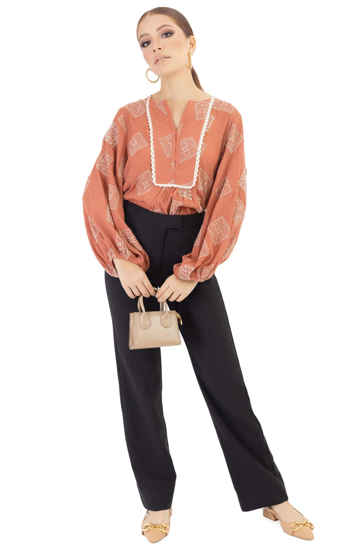 Blusa - 752443 - CAS - Reina Diaz