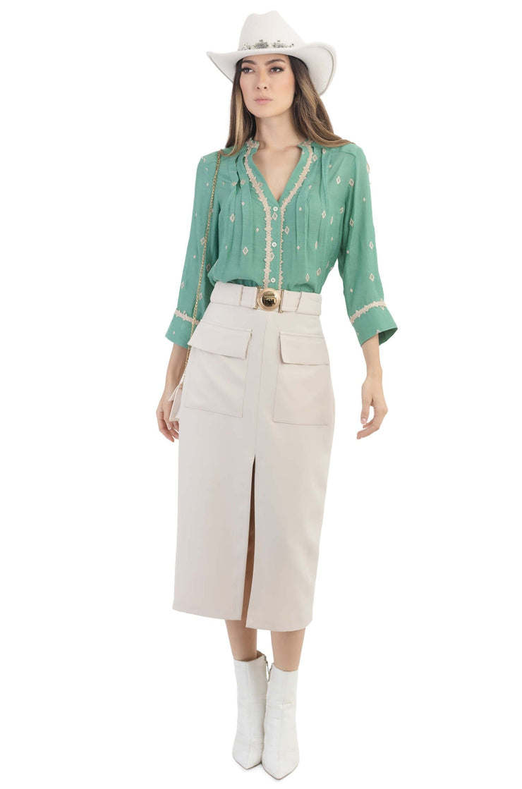 Blusa - 752445 - JAD - Reina Diaz