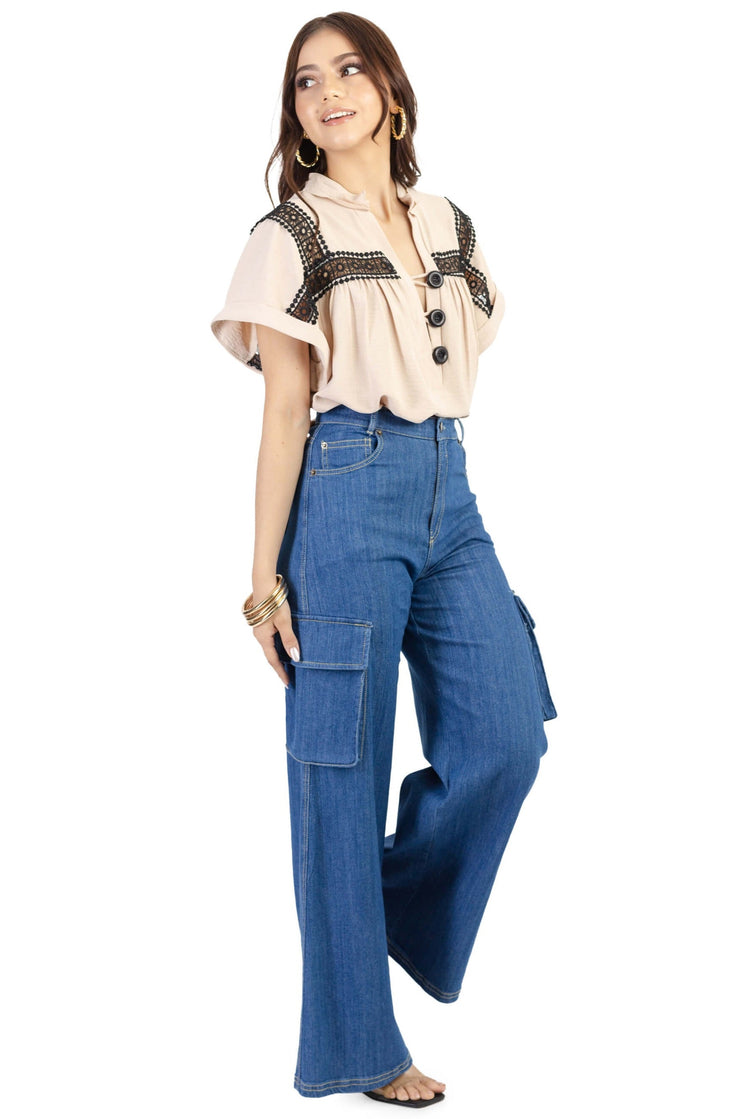 Blusa - 752447 - ARE - Reina Diaz