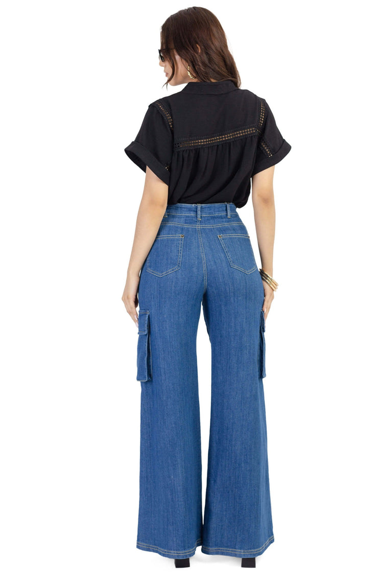 Blusa - 752447 - NEG - Reina Diaz