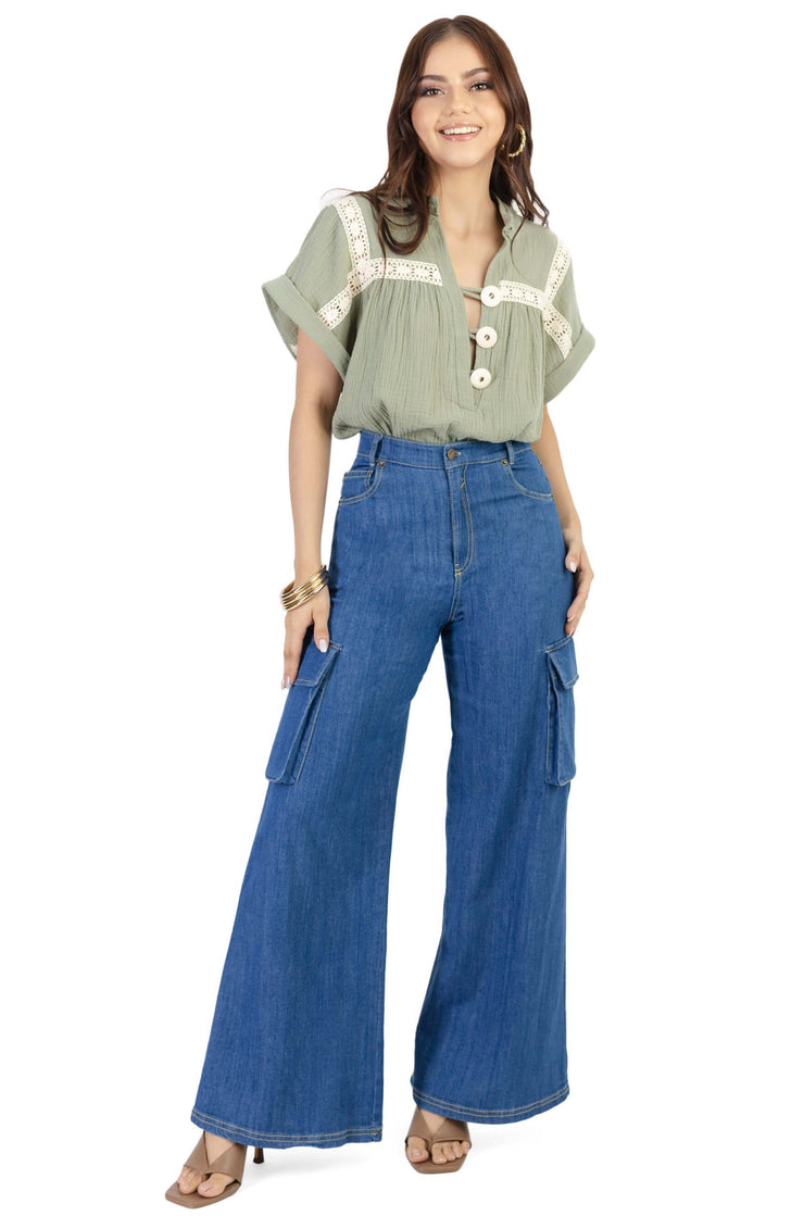 Blusa - 752447 - OLI - Reina Diaz