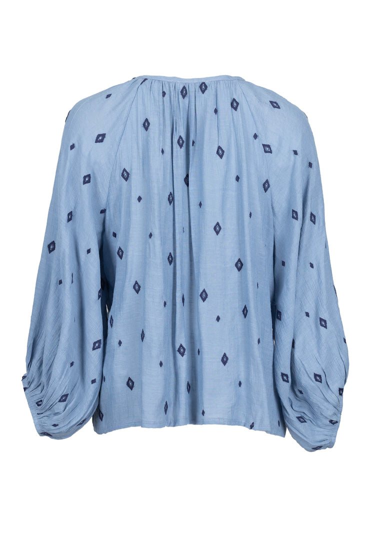 Blusa - 752487 - AZU - Reina Diaz