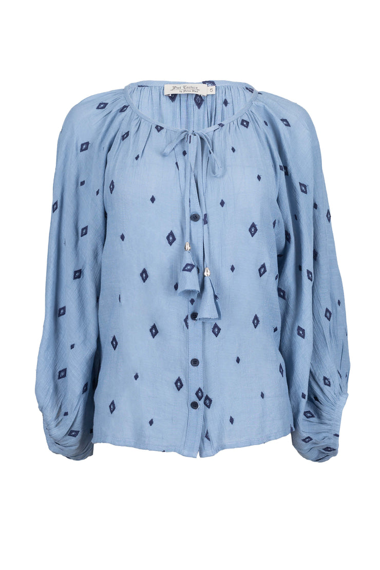 Blusa - 752487 - AZU - Reina Diaz