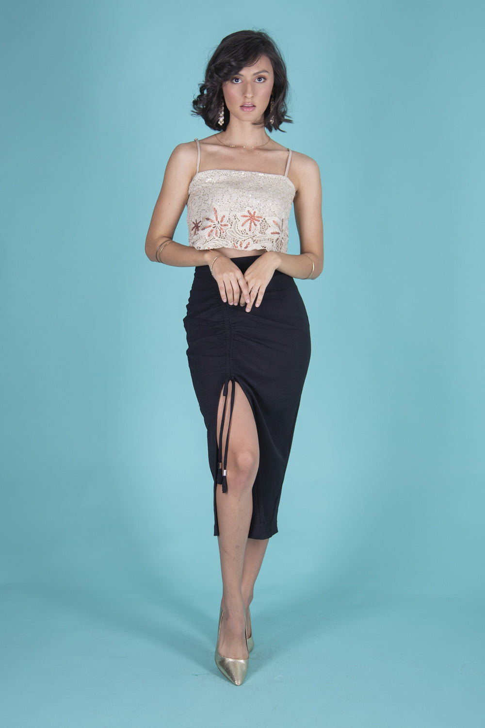 Crop Top - 751886 - BEI - Reina Diaz