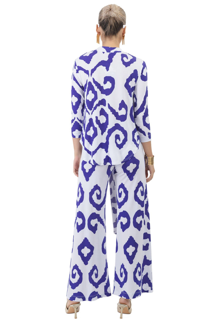 Outfit Blusa 553962 AZU - Pantalón 531857 AZU - Reina Diaz