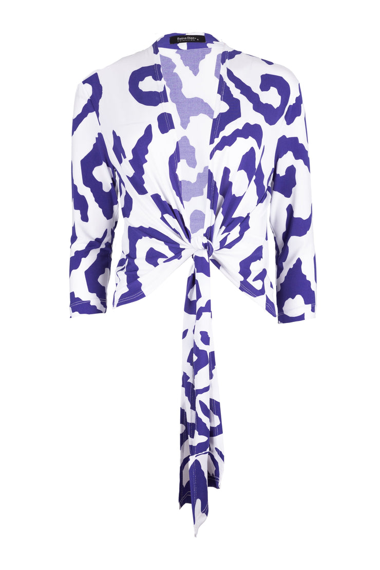 Outfit Blusa 553962 AZU - Pantalón 531857 AZU - Reina Diaz