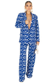 Outfit Saco 501371 AZU - Pantalón 531789 AZU - Reina Diaz