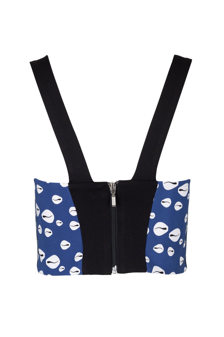 Outfit Top 553804 AZU - Pantalón 531789 AZU - Reina Diaz
