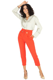 Pantalón - 531812 - ROJ - Reina Diaz