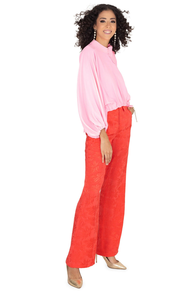 Pantalón - 531851 - ROJ - Reina Diaz