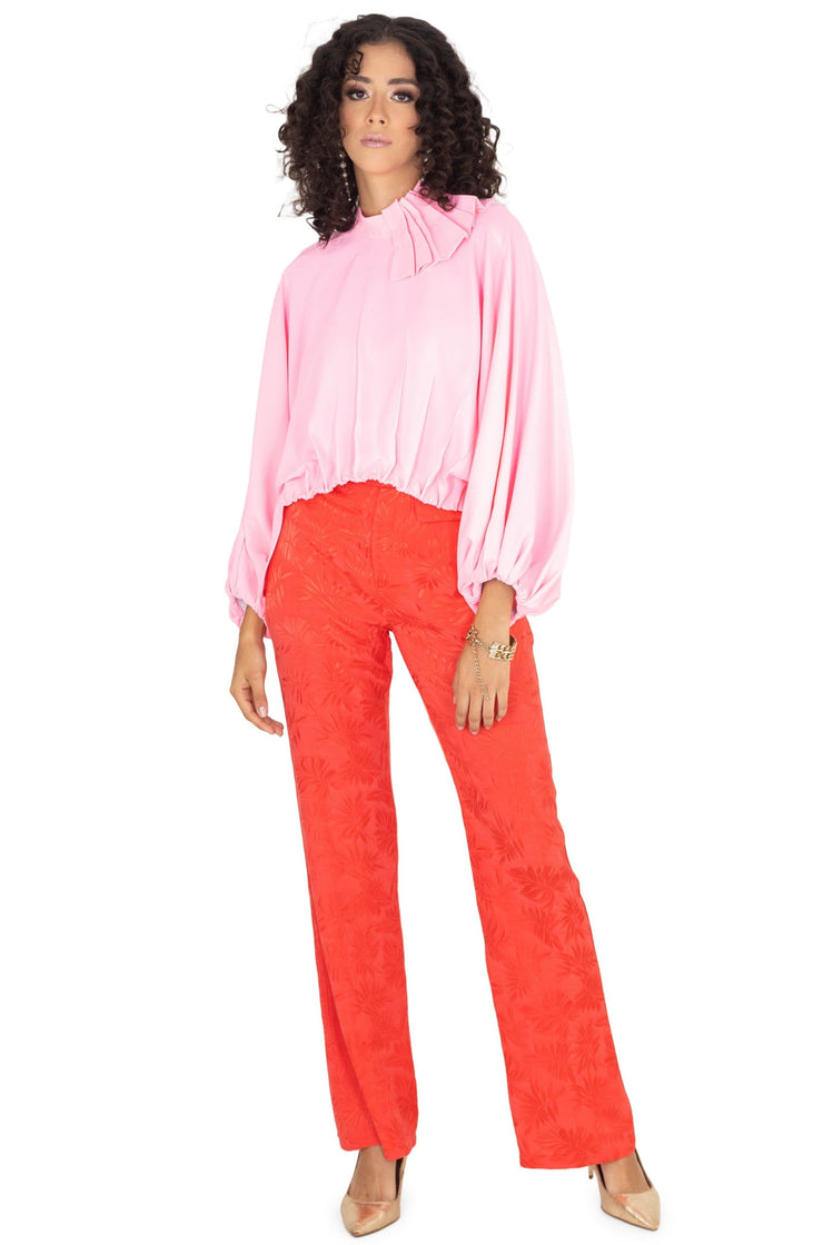 Pantalón - 531851 - ROJ - Reina Diaz
