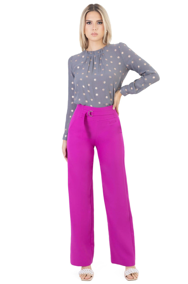 Pantalón - 531867 - MOR - Reina Diaz