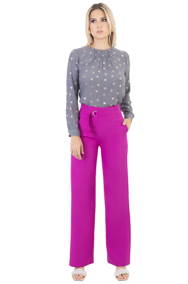 Pantalón - 531867 - MOR - Reina Diaz