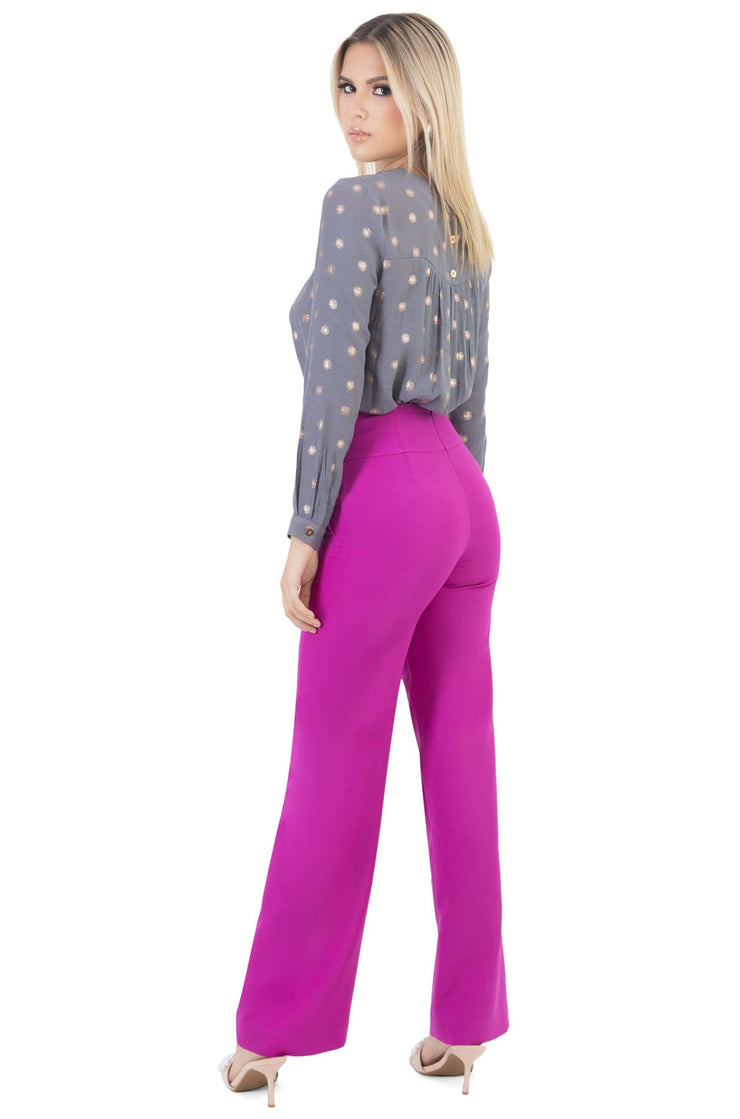 Pantalón - 531867 - MOR - Reina Diaz