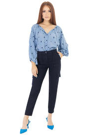 Pantalón - 730889 - NEG - Reina Diaz