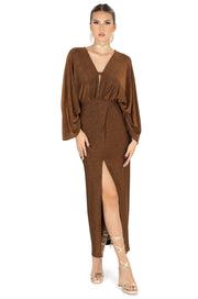 Vestido - 525546 - BRO - Reina Diaz