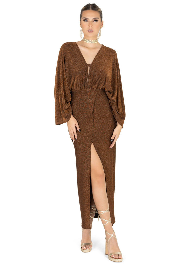 Vestido - 525546 - BRO - Reina Diaz