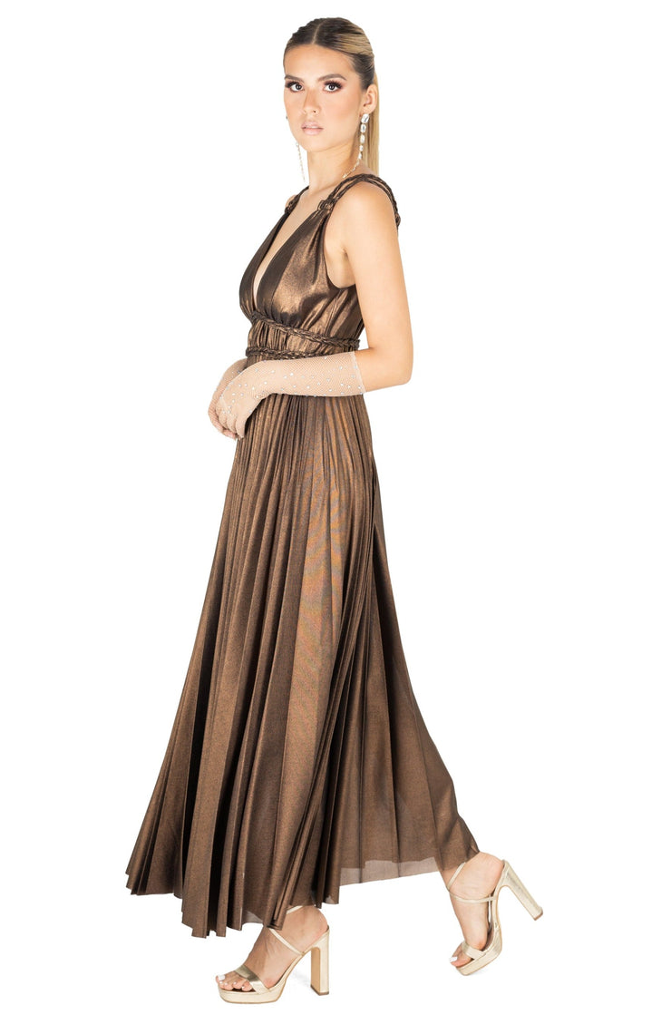 Vestido - 525630 - BRO - Reina Diaz