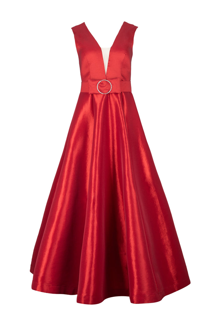 Vestido - 525652 - ROJ - Reina Diaz