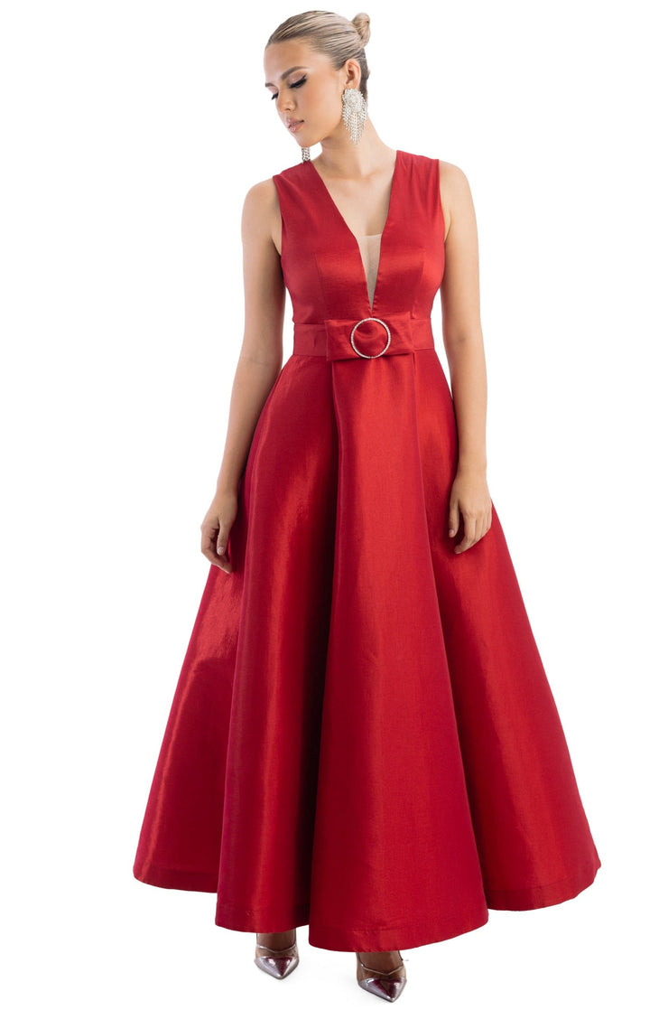 Vestido - 525652 - ROJ - Reina Diaz