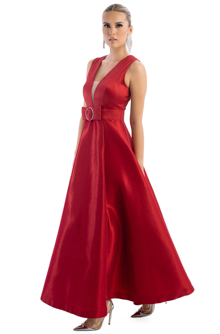 Vestido - 525652 - ROJ - Reina Diaz