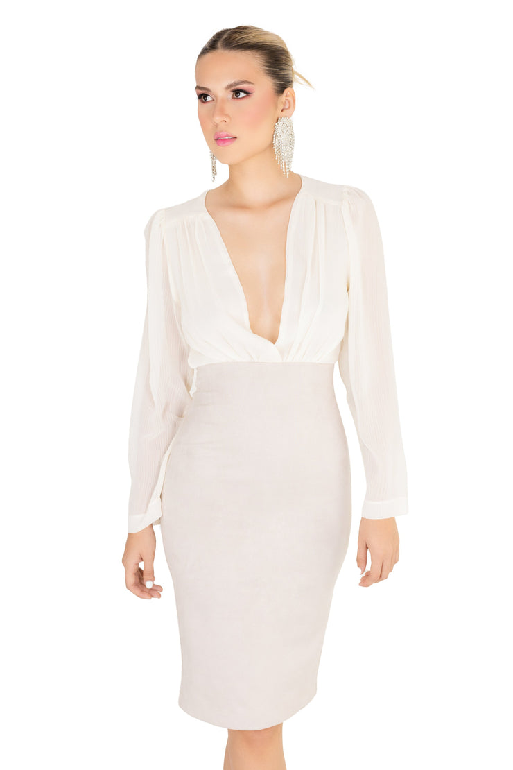 Vestido - 525721 - BEI - Reina Diaz