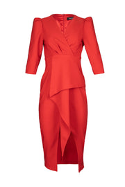 Vestido - 525769 - ROJ - Reina Diaz