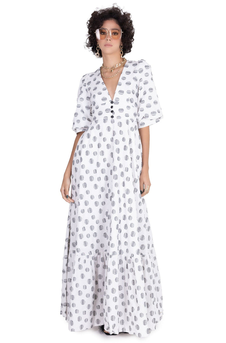 Vestido - 722495 - BCO - Reina Diaz