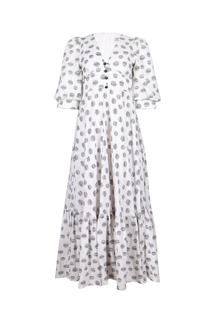 Vestido - 722495 - BCO - Reina Diaz