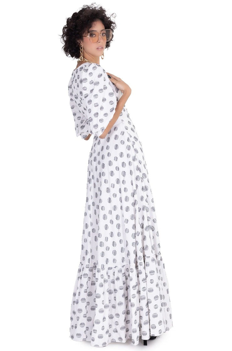 Vestido - 722495 - BCO - Reina Diaz