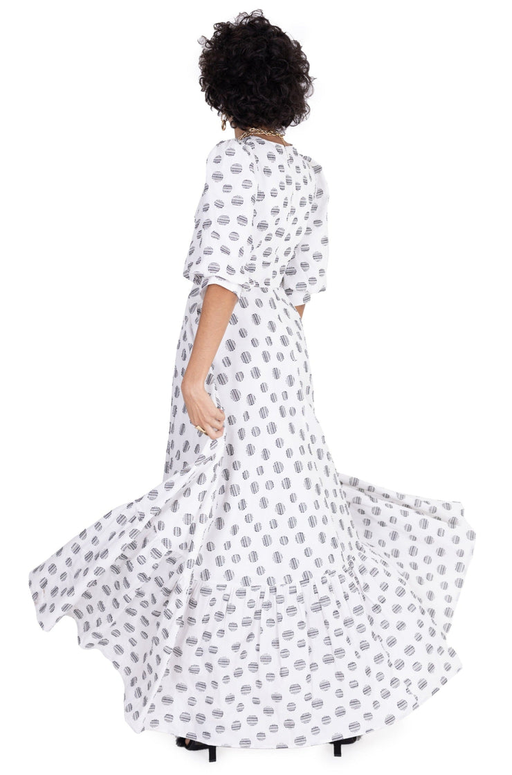 Vestido - 722495 - BCO - Reina Diaz