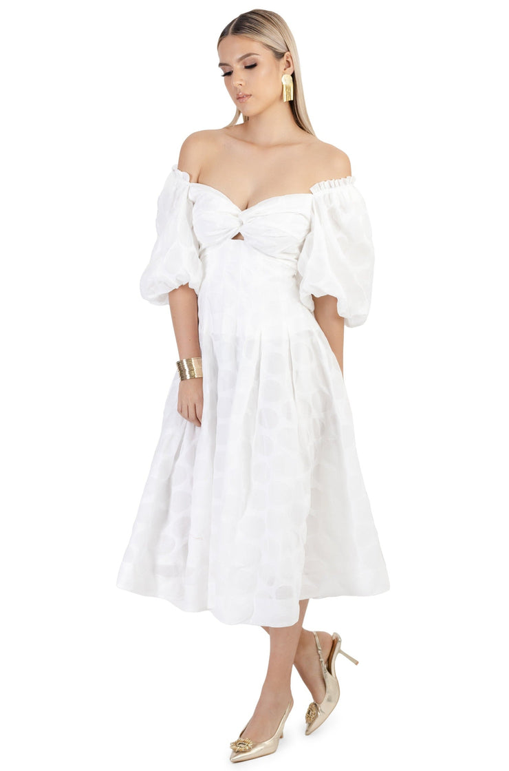 Vestido - 722536 - BCO - Reina Diaz