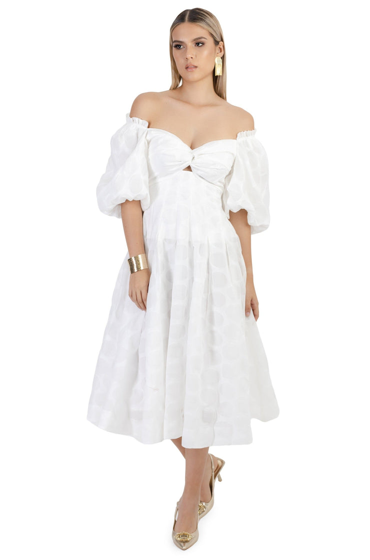 Vestido - 722536 - BCO - Reina Diaz