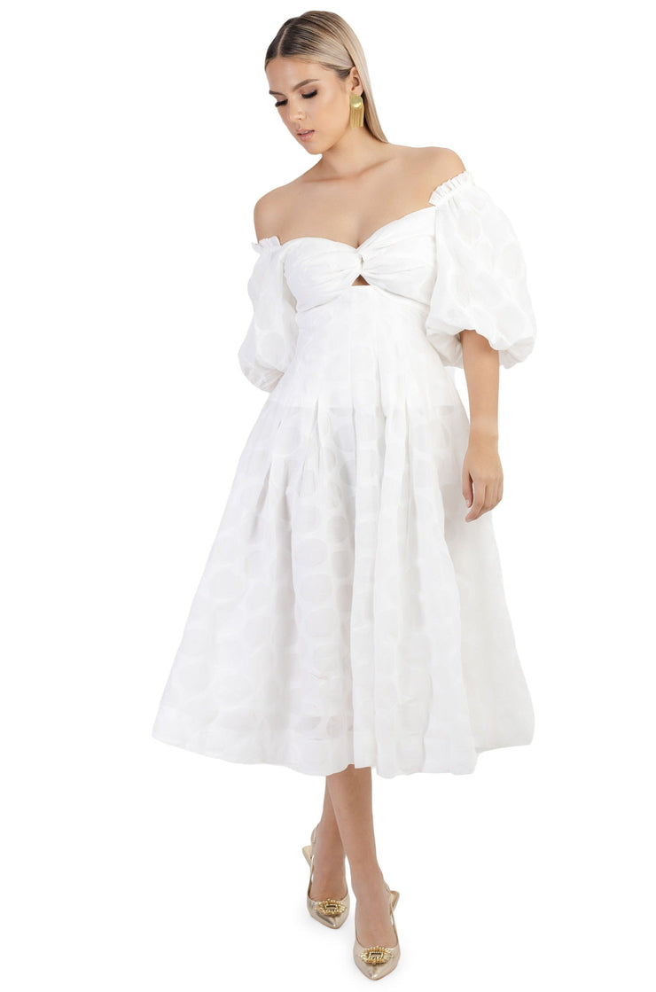 Vestido - 722536 - BCO - Reina Diaz