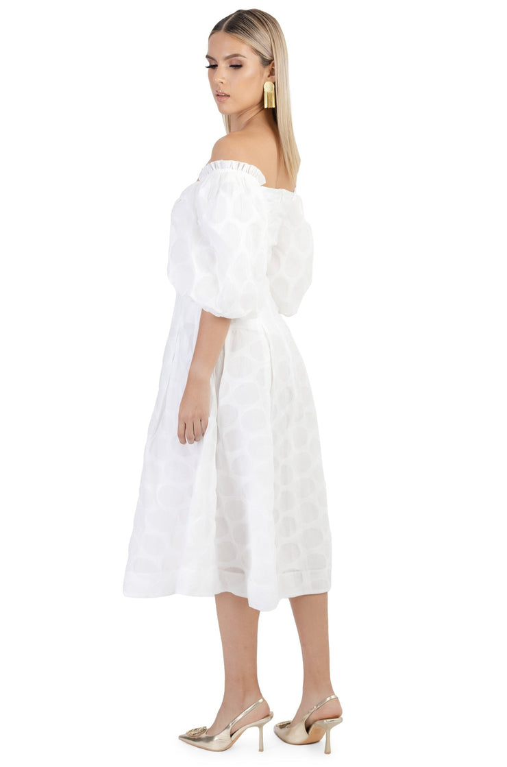 Vestido - 722536 - BCO - Reina Diaz