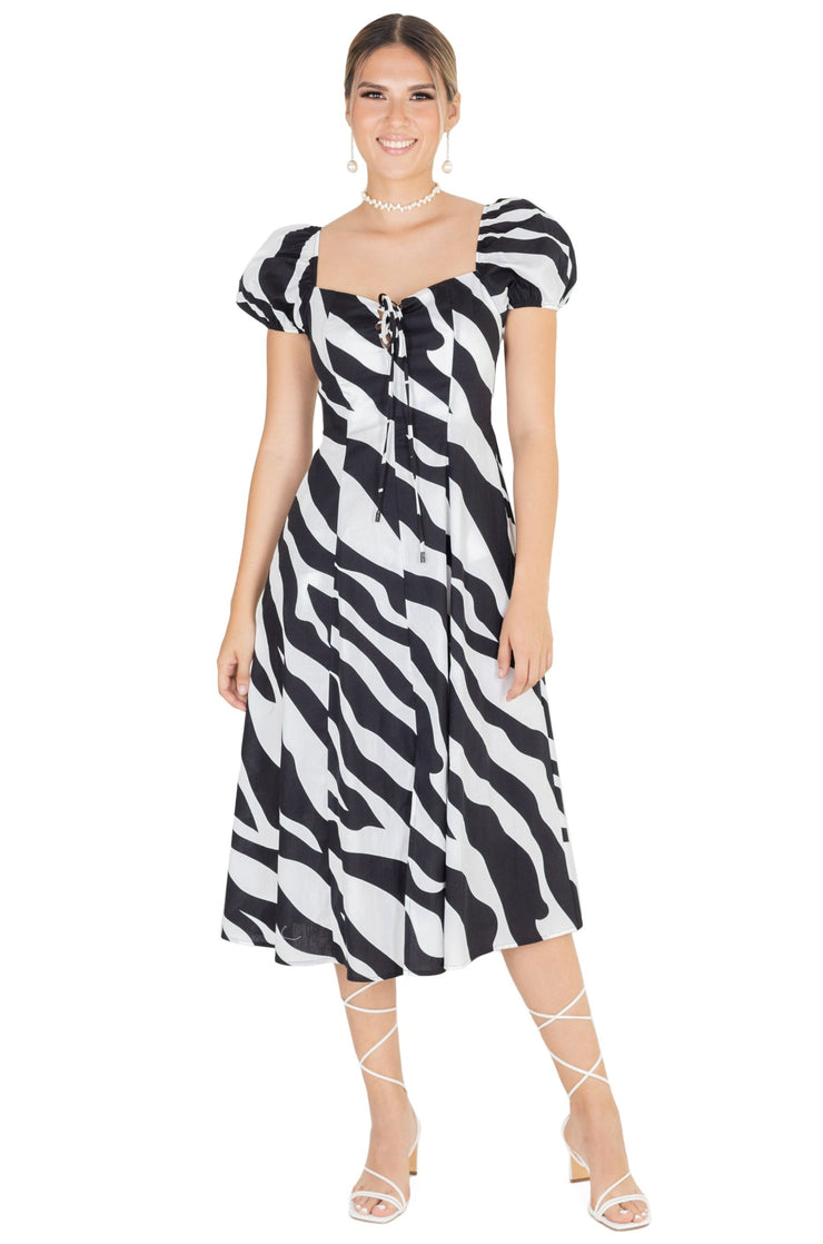 Vestido - 722627 - BCO - Reina Diaz