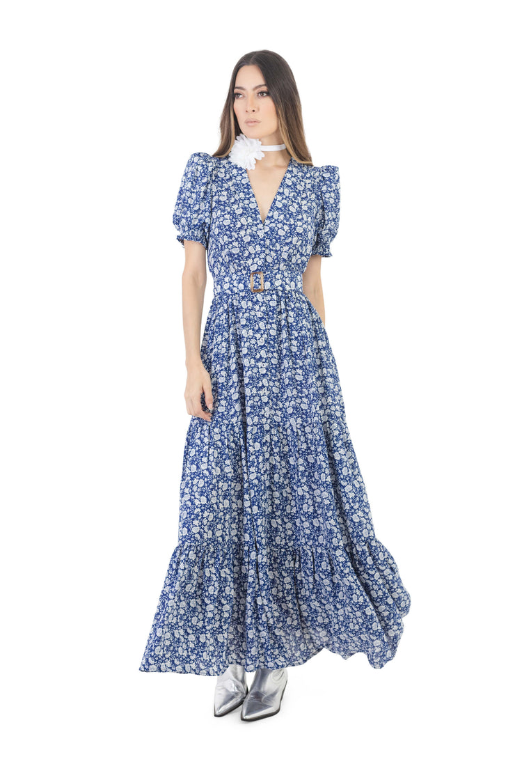 Vestido - 722641 - AZU - Reina Diaz