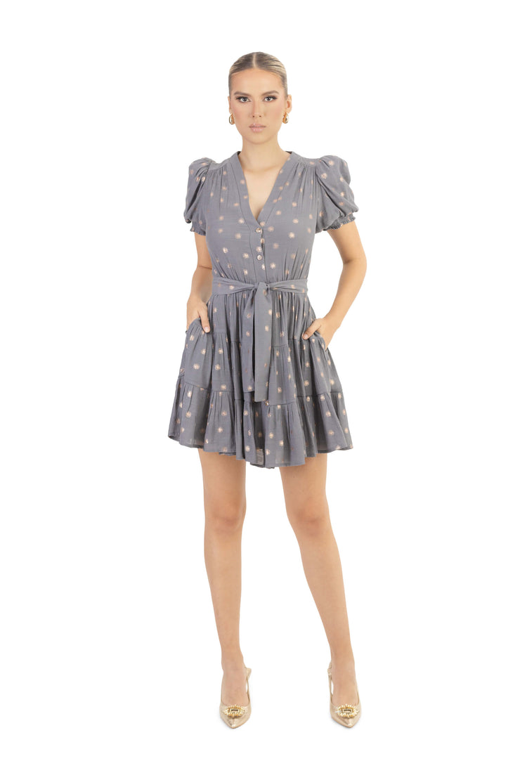 Vestido - 722703 - GRI - Reina Diaz