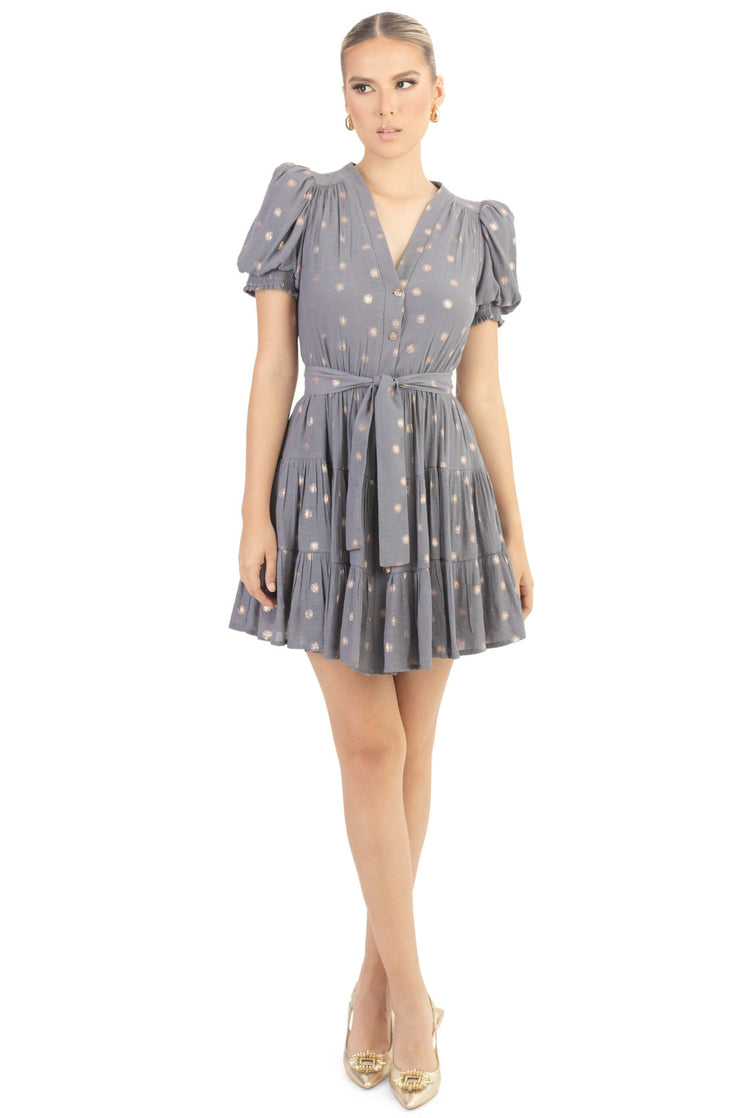 Vestido - 722703 - GRI - Reina Diaz