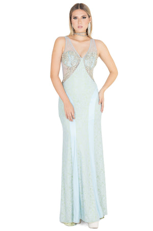 Vestido - F420162 - AZU - Reina Diaz