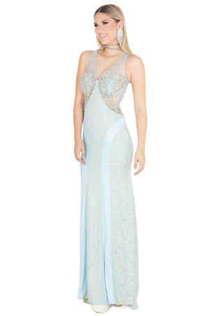 Vestido - F420162 - AZU - Reina Diaz