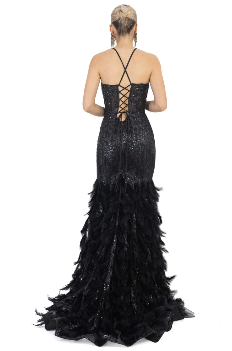 Vestido - F421162 - NEG - Reina Diaz