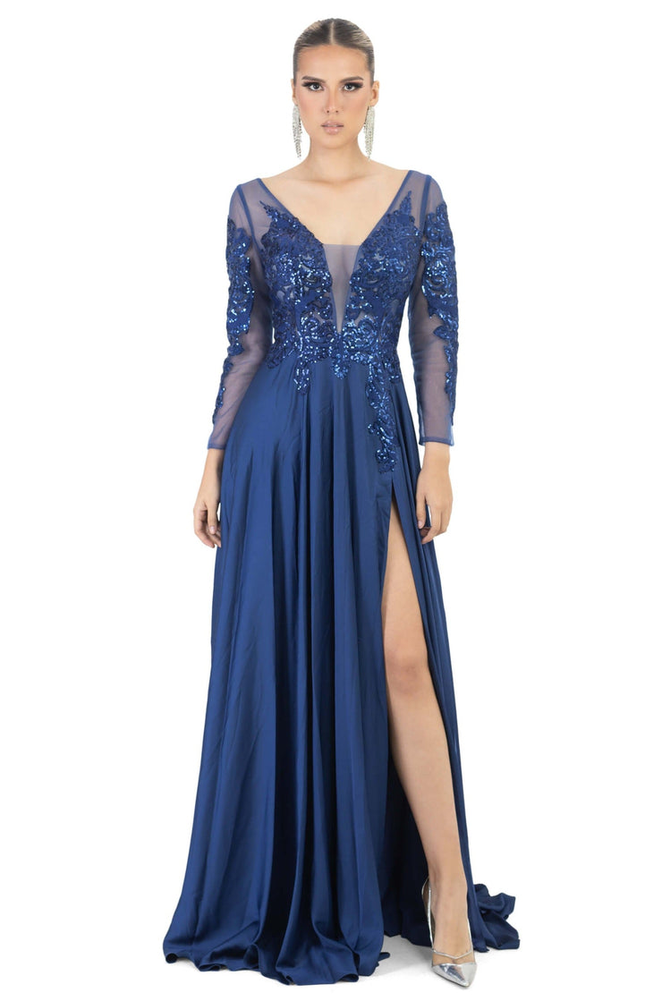 Vestido - F421167 - MAR - Reina Diaz