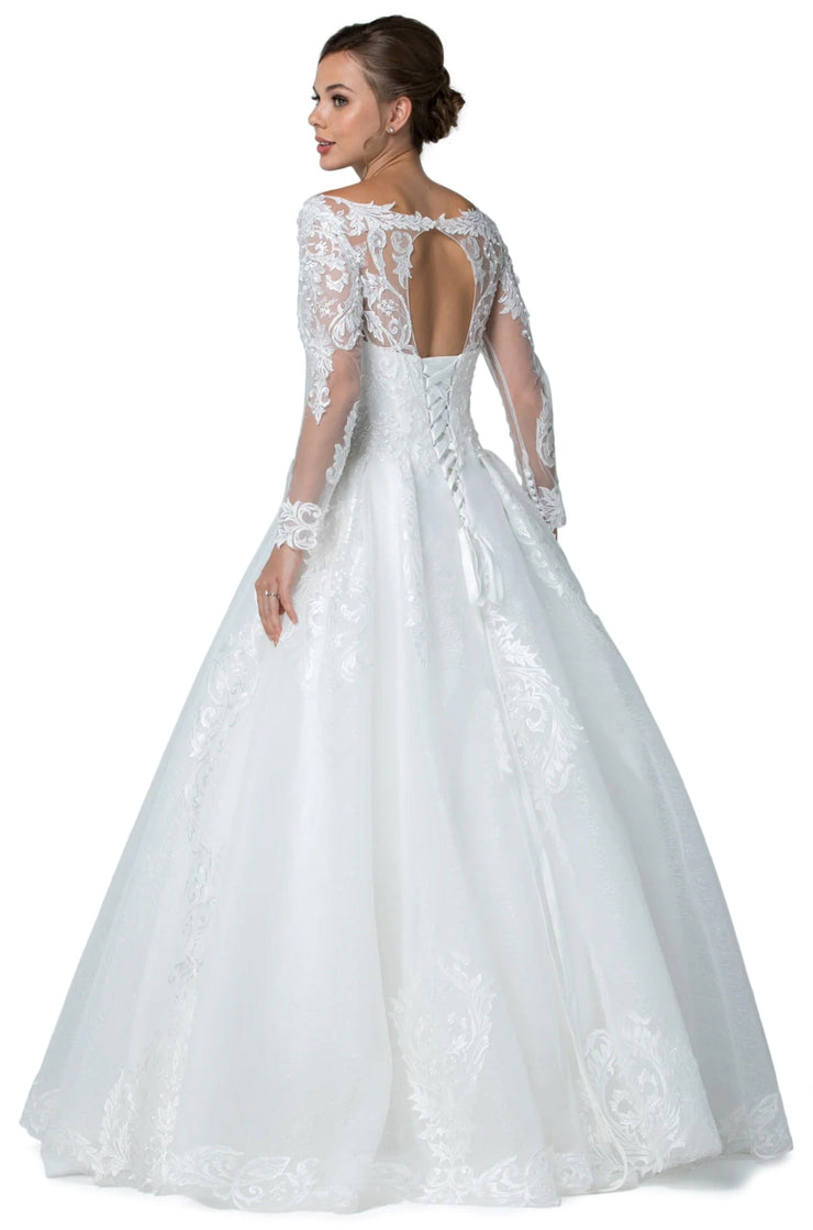 Vestido - F421177 - BCO - Reina Diaz